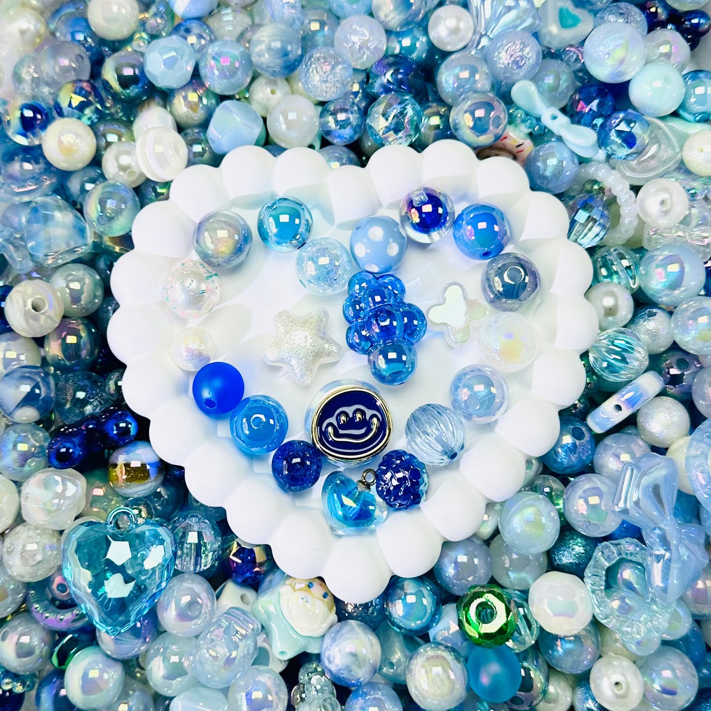 【🎁NEW 🎁】DIY arylic beads:mix of lots of beautiful and high quality beads